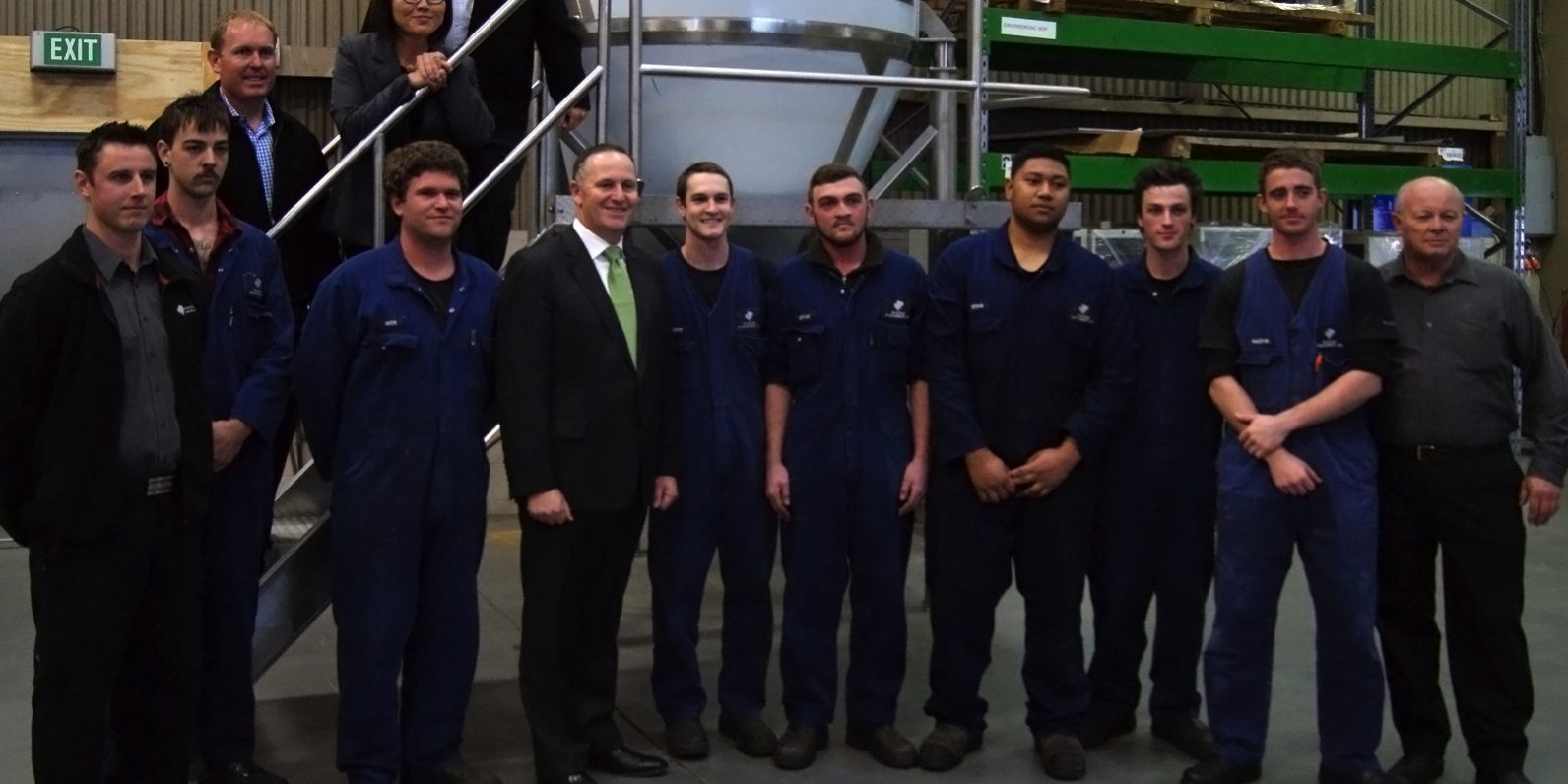john-key-pm-visit